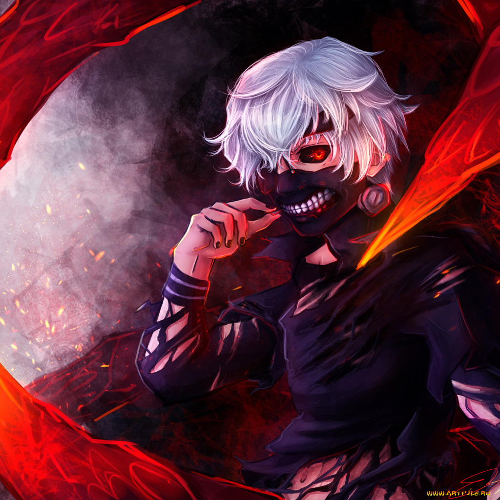 Обои Аниме Tokyo Ghoul, обои для рабочего стола, фотографии аниме, tokyo  ghoul, маска, kaneki, ken, парень, токийский, гуль, арт Обои для рабочего  стола, скачать обои картинки заставки на рабочий стол.